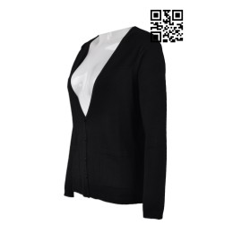 CAR019  Order V-neck women's cold jacket  Set the cold jacket  Cold jacket store cardigan sweater black CAR019  Order V-neck women's cold jacket  Set the cold jacket  Cold jacket store cardigan sweater black